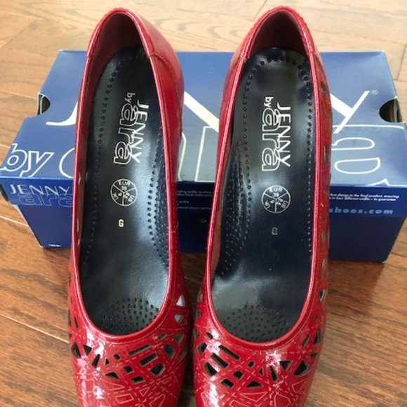 ARA Jenny Sharon Model US 8.5 size, , EU 39 size; red colour, NEW - Picture 14 of 16